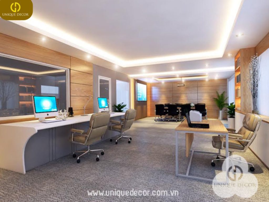Bố trí nội thất văn phòng hợp lí