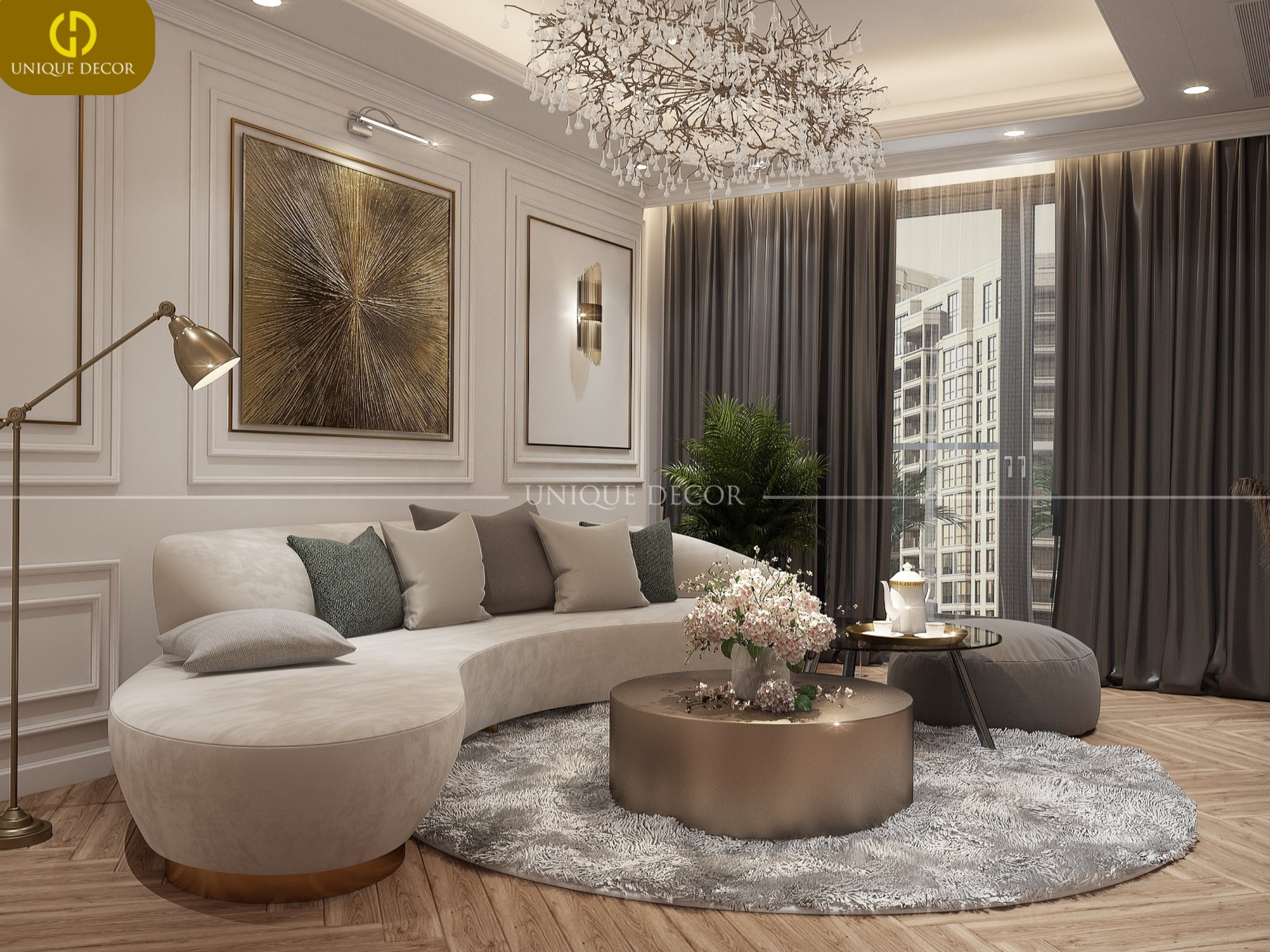 Công ty thiết kế thi công nội thất HCM ở Unique Decor