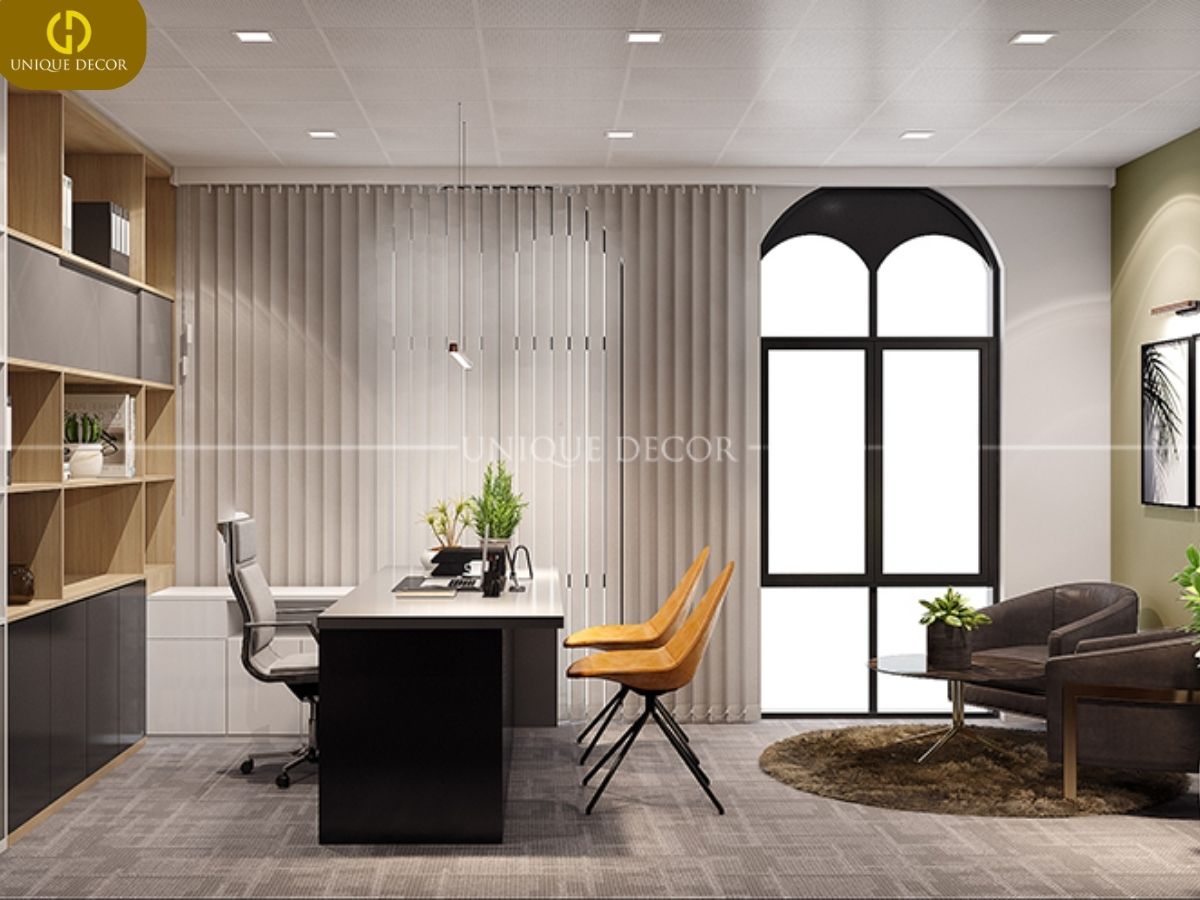 Thiết kế văn phòng làm việc hiện đại