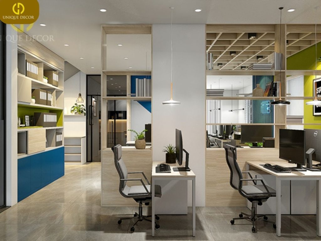 Thiết kế văn phòng tiết kiệm chi phí ở Unique Decor