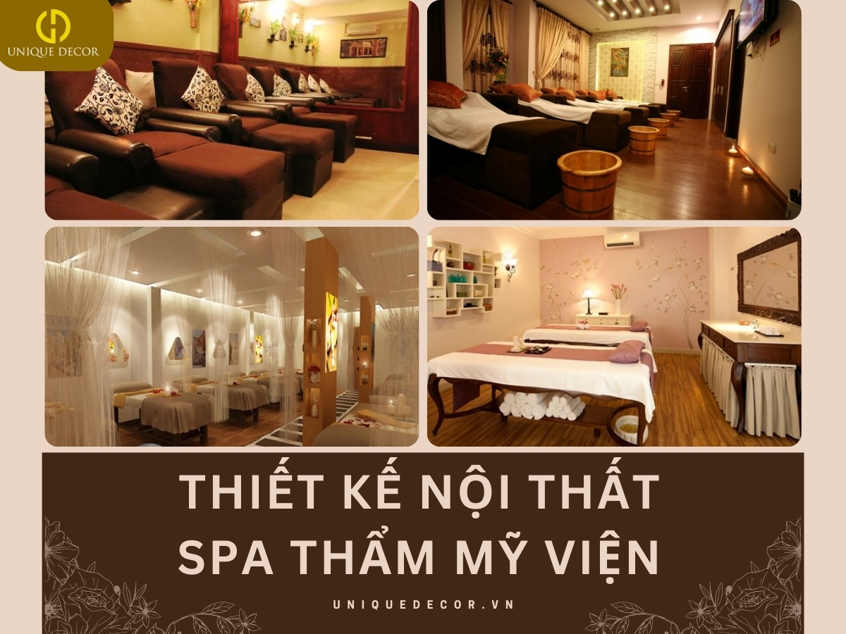 Thiết kế nội thất spa thẩm mỹ viện
