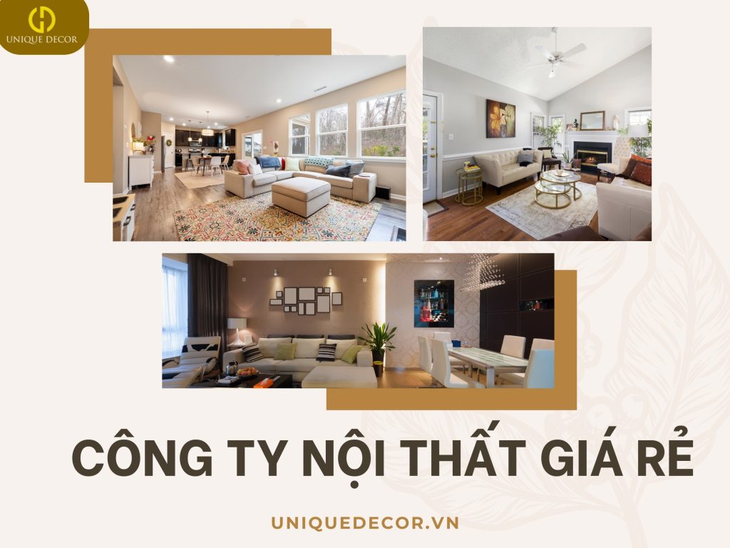 Công ty nội thất giá rẻ