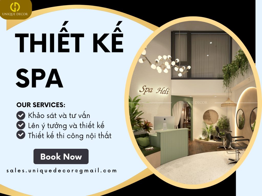 Thiết kế spa hiện đại