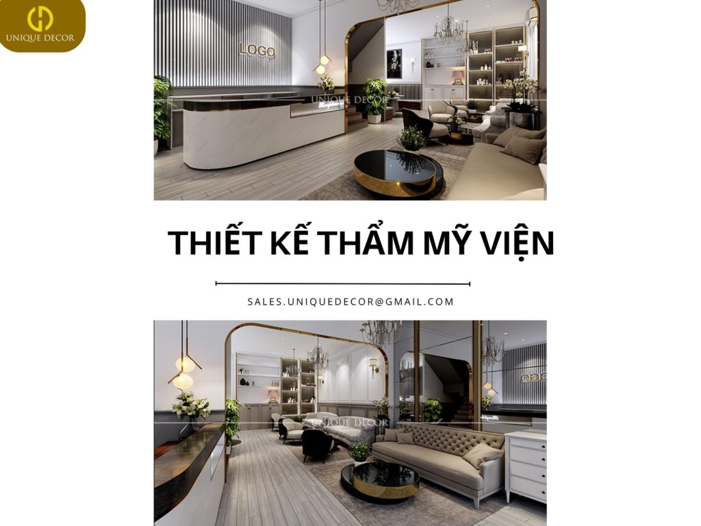 Thiết kế thẩm mỹ viện tại TP.HCM