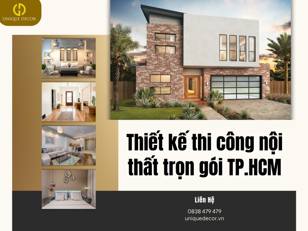 Thiết kế thi công nội thất trọn gói TP.HCM