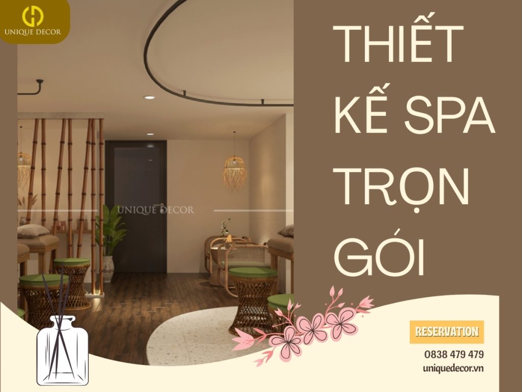 Dịch vụ thiết kế spa trọn gói