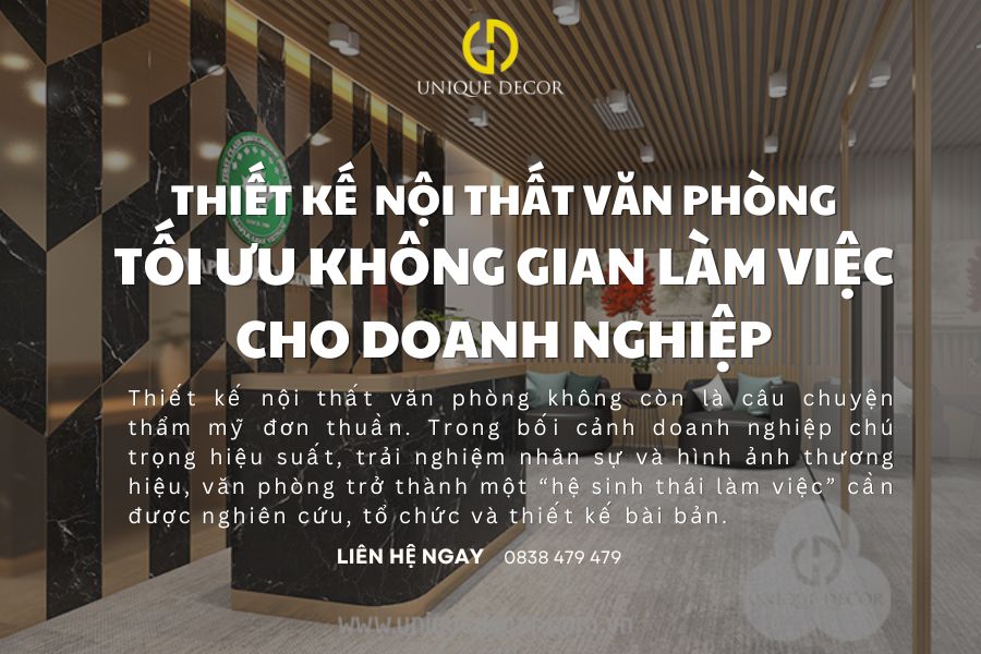 thiết kế nội thất văn phòng