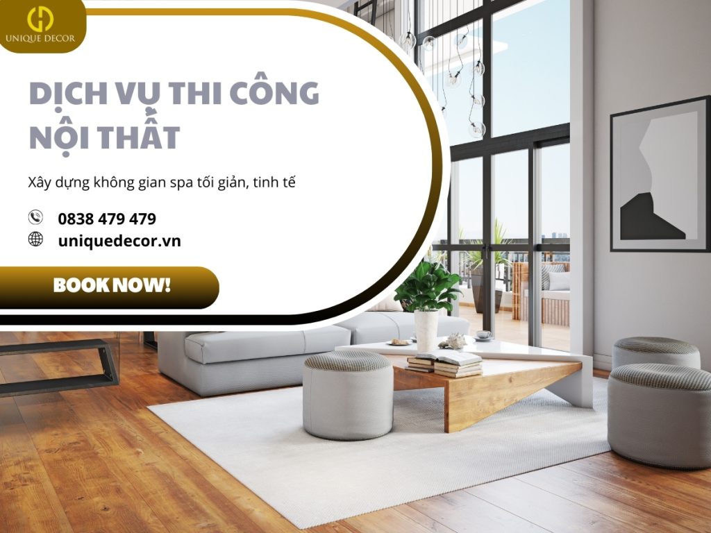 Dịch vụ thi công nội thất