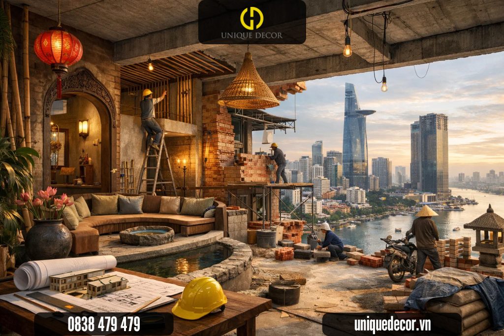 Thiết kế thi công nội thất TP.HCM