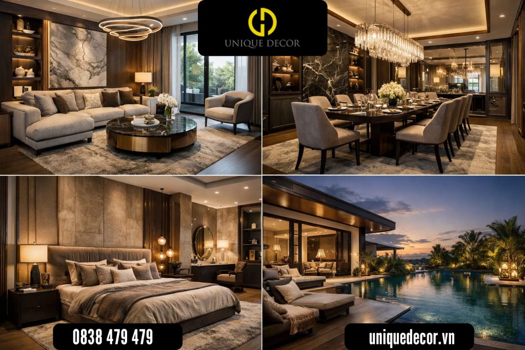 Đơn vị thiết kế nội thất trọn gói là gì