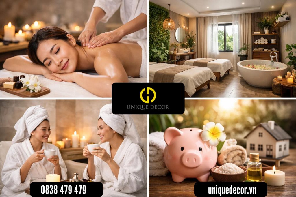 Nguyên nhân thiết kế spa mini ngày càng thịnh hành