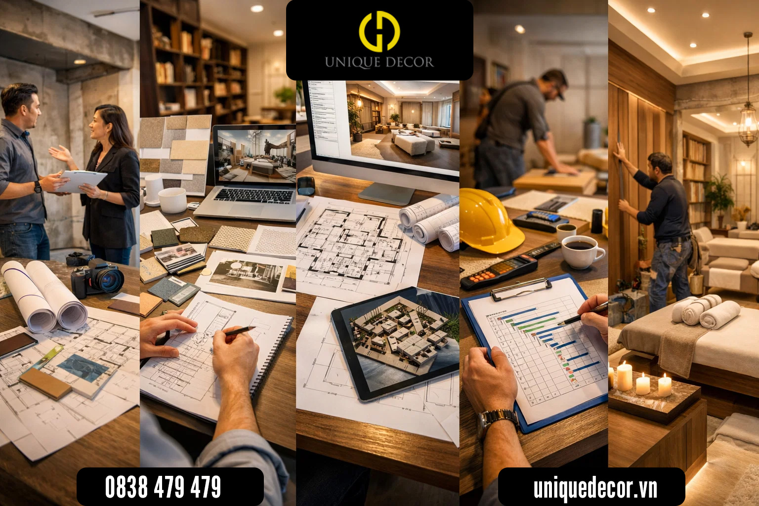 Quy trình thiết kế nội thất spa