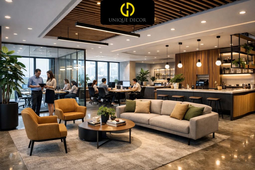 Tác động của thiết kế văn phòng đến doanh nghiệp