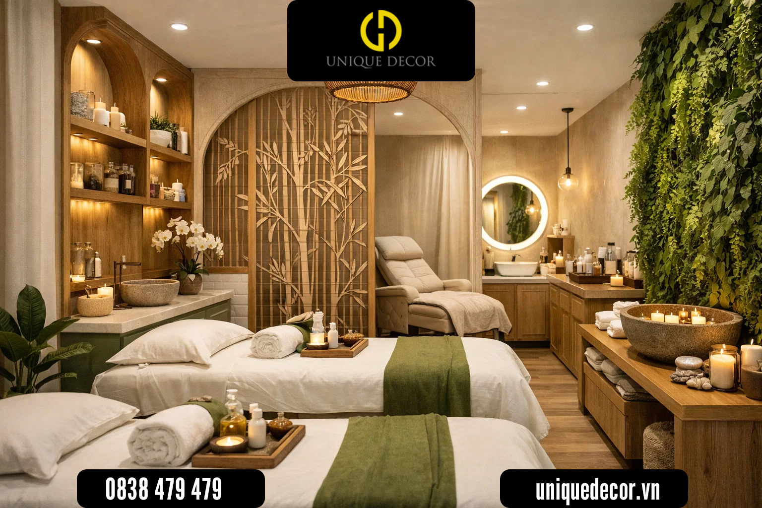 Thiết kế spa nhỏ đẹp giải pháp tối ưu không gian và nâng cao hiệu quả kinh doanh