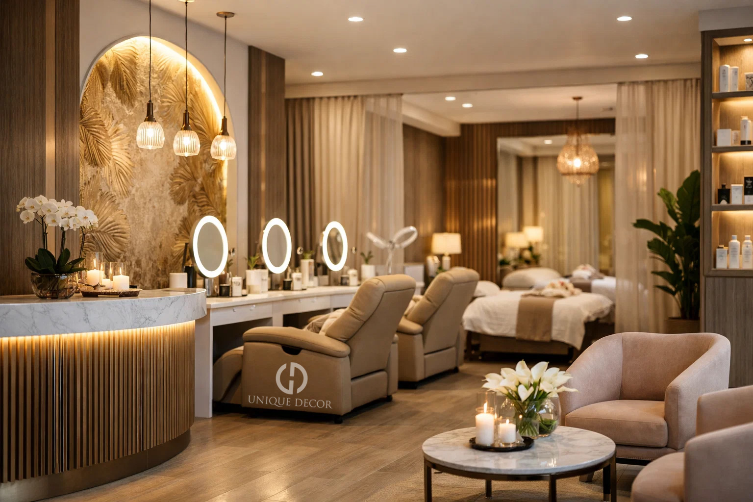 Giải pháp thiết kế nội thất spa Cần Thơ: Kiến tạo không gian làm đẹp chuyên nghiệp tại thủ phủ miền Tây