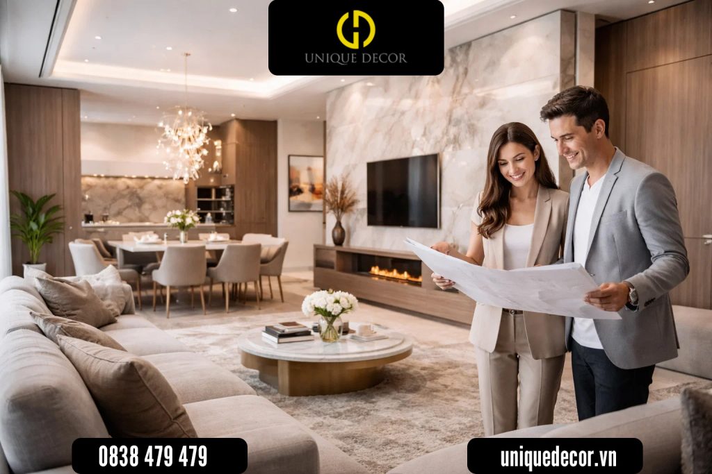 Giải pháp thiết kế thi công nội thất trọn gói: Chìa khóa kiến tạo không gian hoàn mỹ