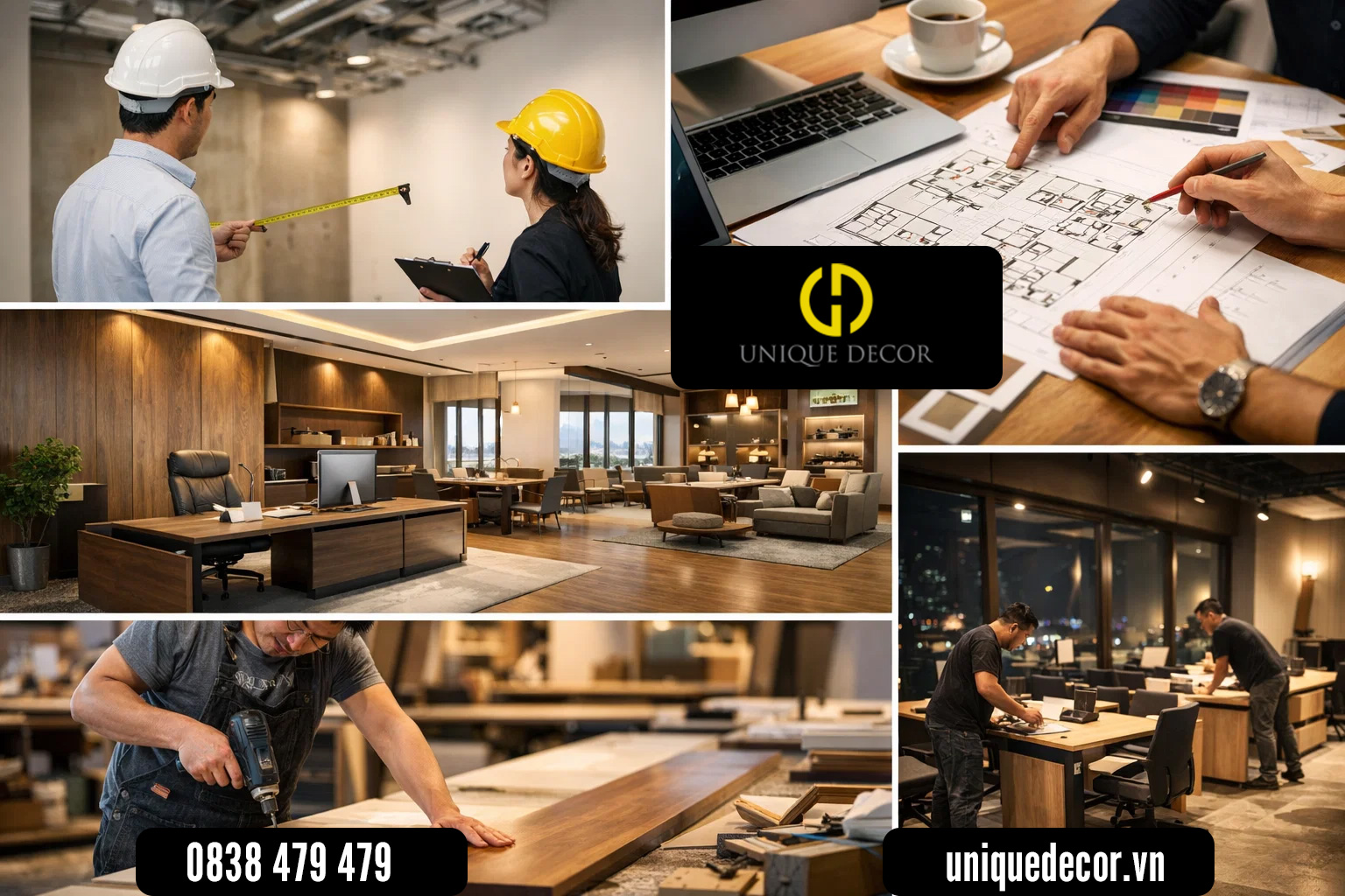 Quy trình thi công nội thất văn phòng trọn gói