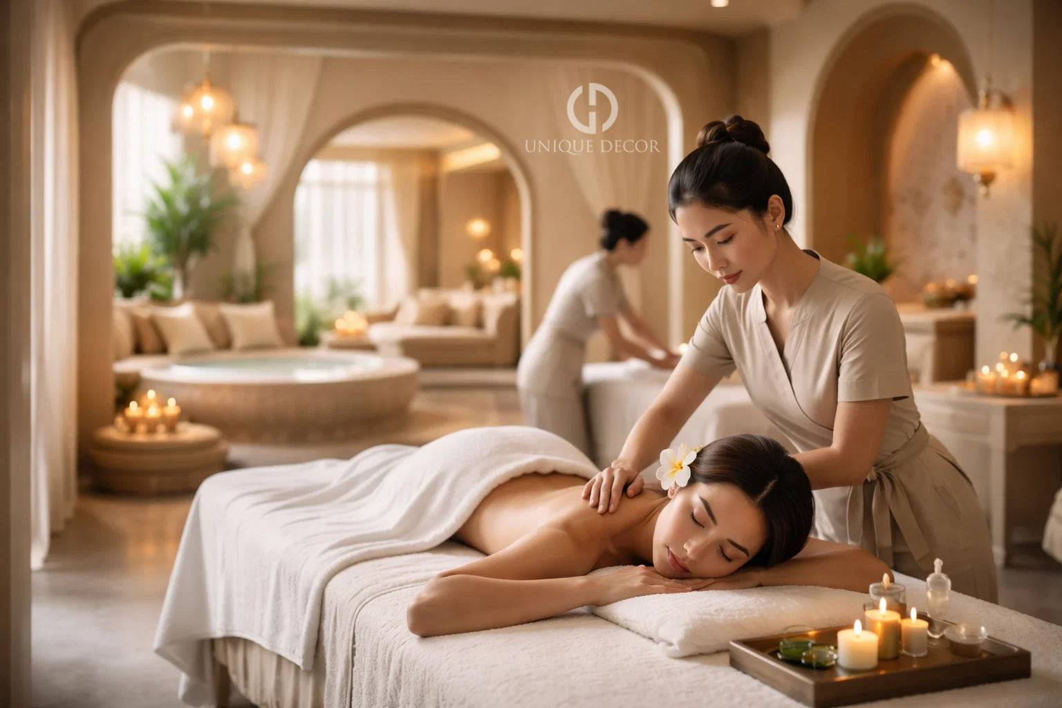 Unique Decor: Công ty Thi công nội thất spa uy tín với năng lực triển khai thực chiến