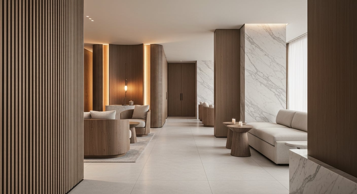 thiết kế nội thất spa