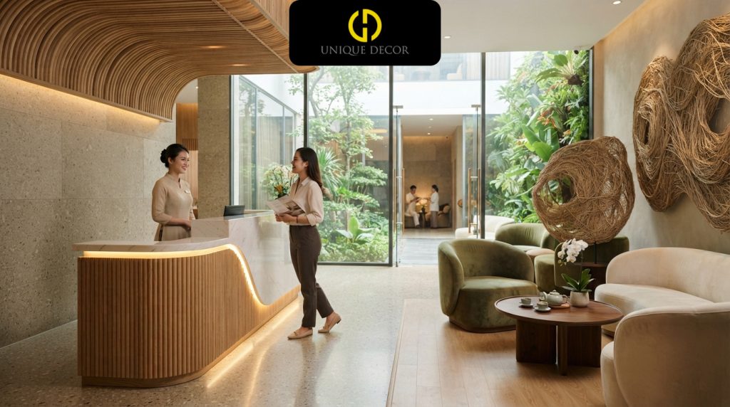 Định Hình Xu Hướng Thiết Kế Nội Thất Spa Hiện Đại Nâng Tầm Trải Nghiệm Và Thu Hút Khách Hàng
