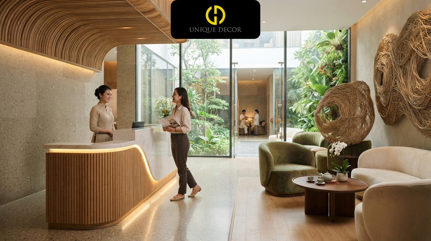Định Hình Xu Hướng Thiết Kế Nội Thất Spa Hiện Đại Nâng Tầm Trải Nghiệm Và Thu Hút Khách Hàng