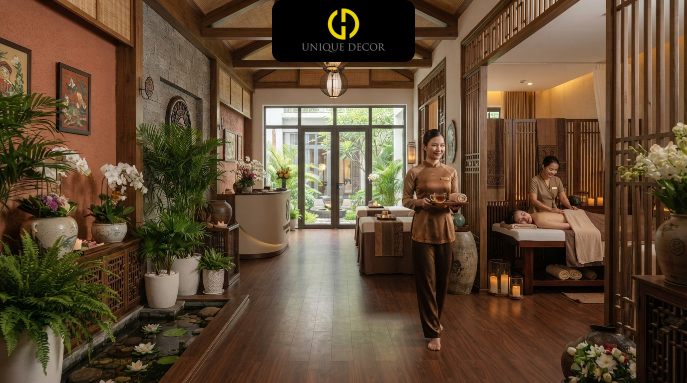 Giải Pháp Thiết Kế Nội Thất Spa Chuyên Nghiệp Giúp Tối Ưu Hóa Vận Hành Và Thu Hút Khách Hàng