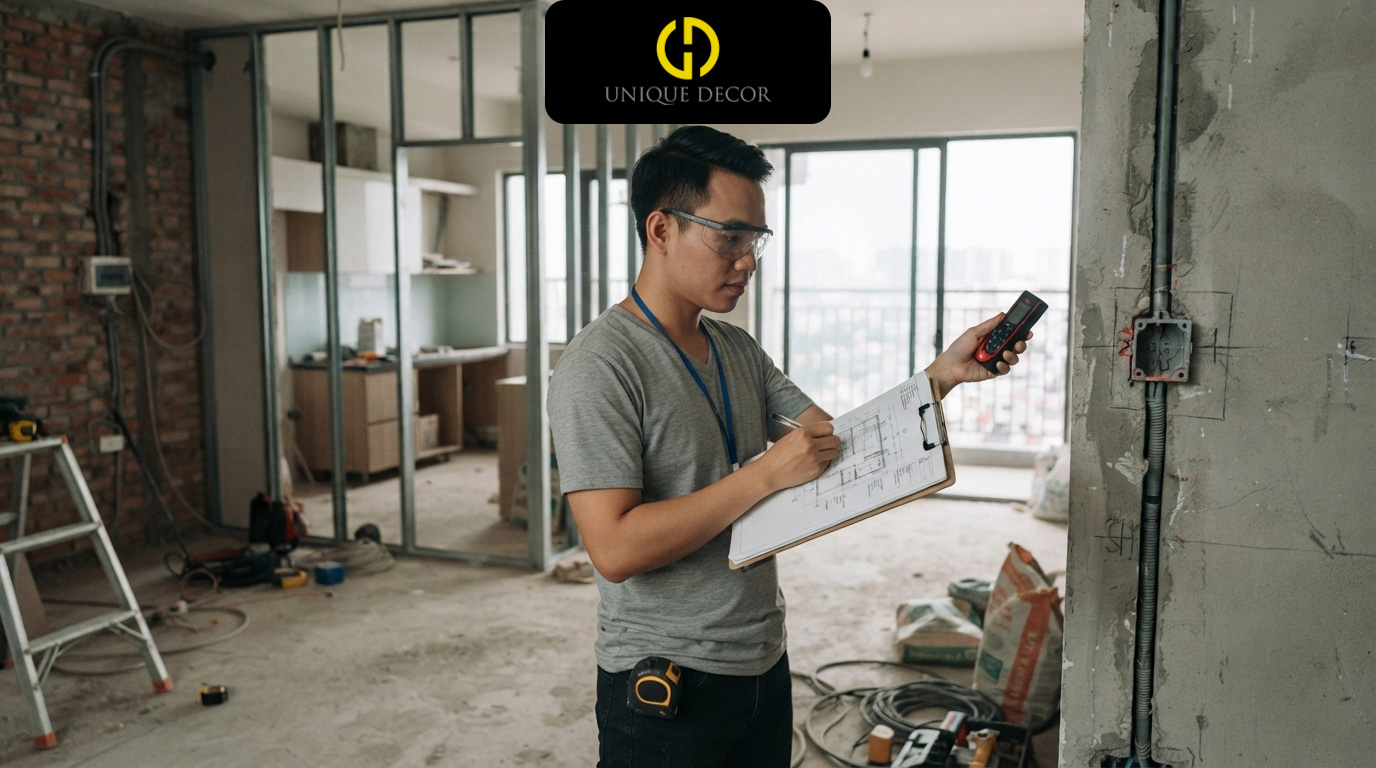 Quy trình hiện thực hóa không gian sống độc bản cùng đơn vị chuyên nghiệp